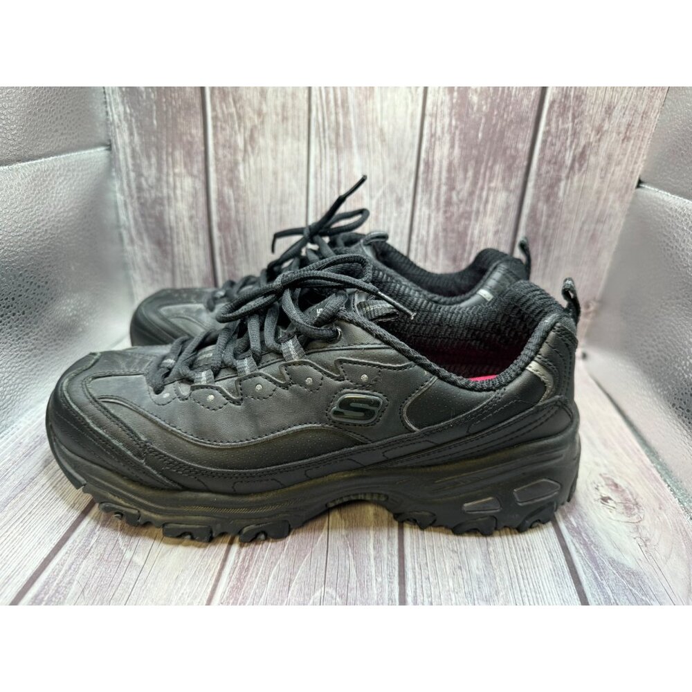 💕Skechers Women's D'Lites Fresh Start Memory Foam Lace-up Sneaker Size 9 - Picture 8 of 14
